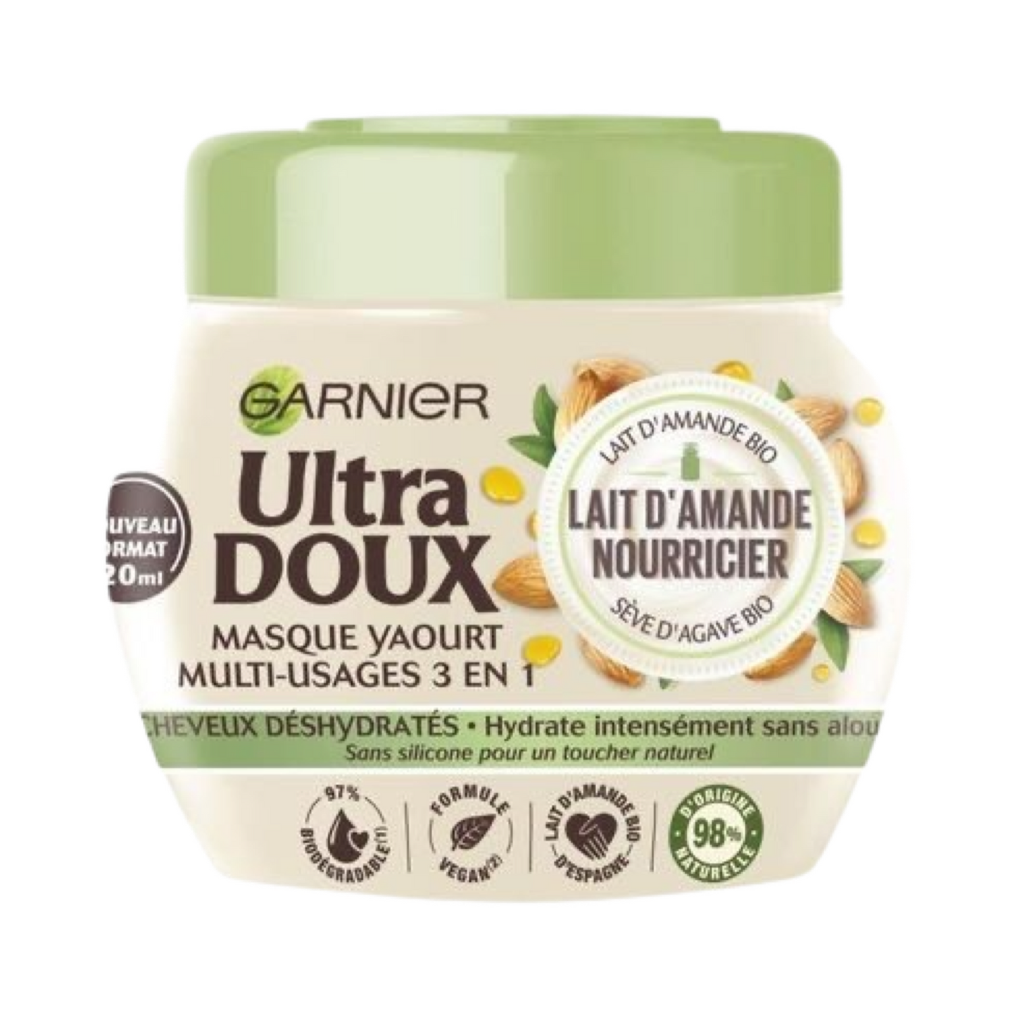 GARNIER Ultra Doux Masque Lait d'Amande Nourricier