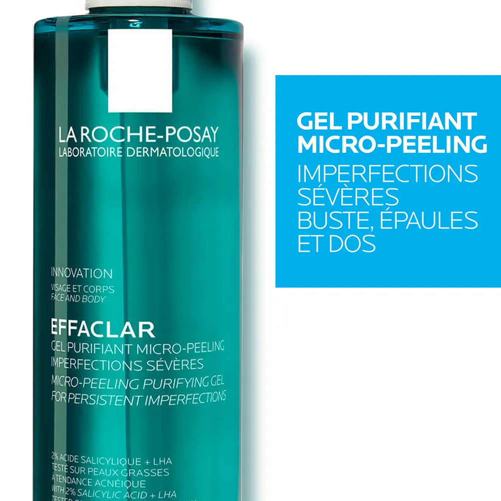 La Roche-Posay Effaclar Gel nettoyant anti-imperfections à l’acide salicylique