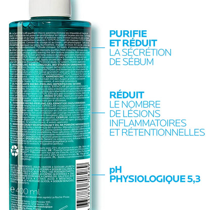 La Roche-Posay Effaclar Gel nettoyant anti-imperfections à l’acide salicylique