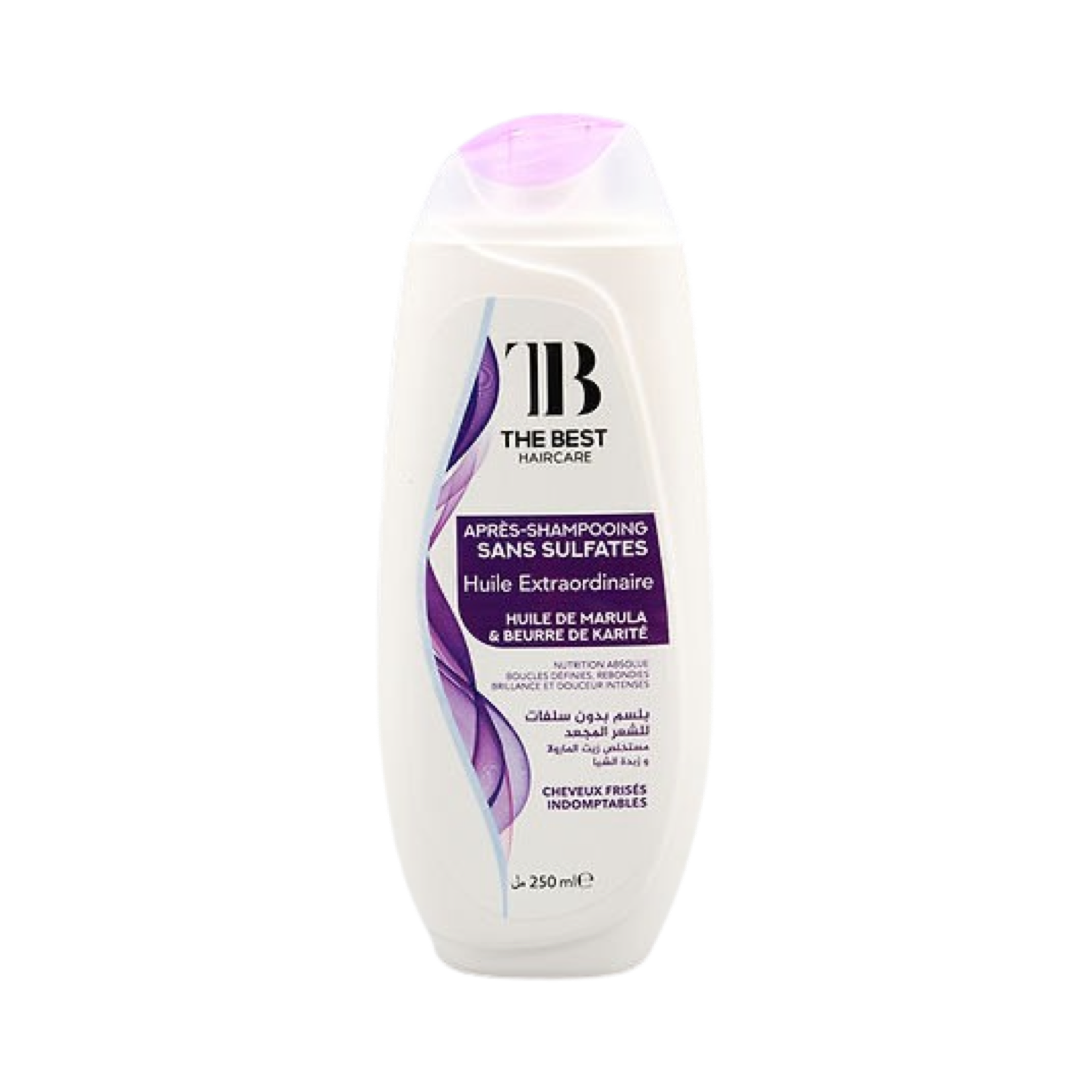 أفضل بلسم خالٍ من الكبريتات، زيت المارولا الاستثنائي وزبدة الشيا