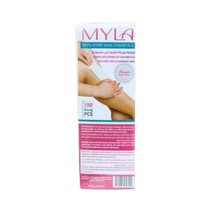 Myla Bandes pour épilation X120 Non tissées