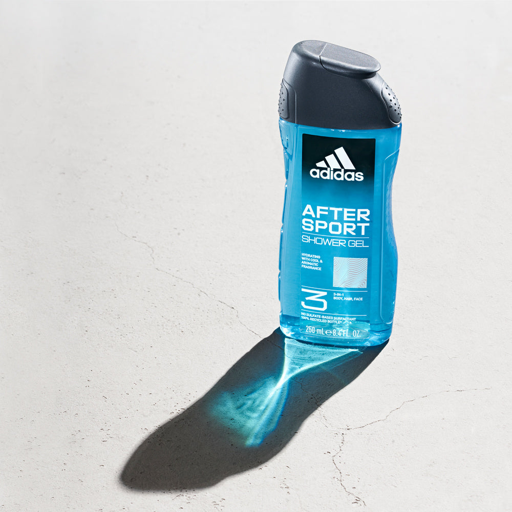 ADIDAS After Sport Gel douche Parfum frais et aromatique