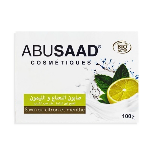 Abusaad Savon au citron et menthe