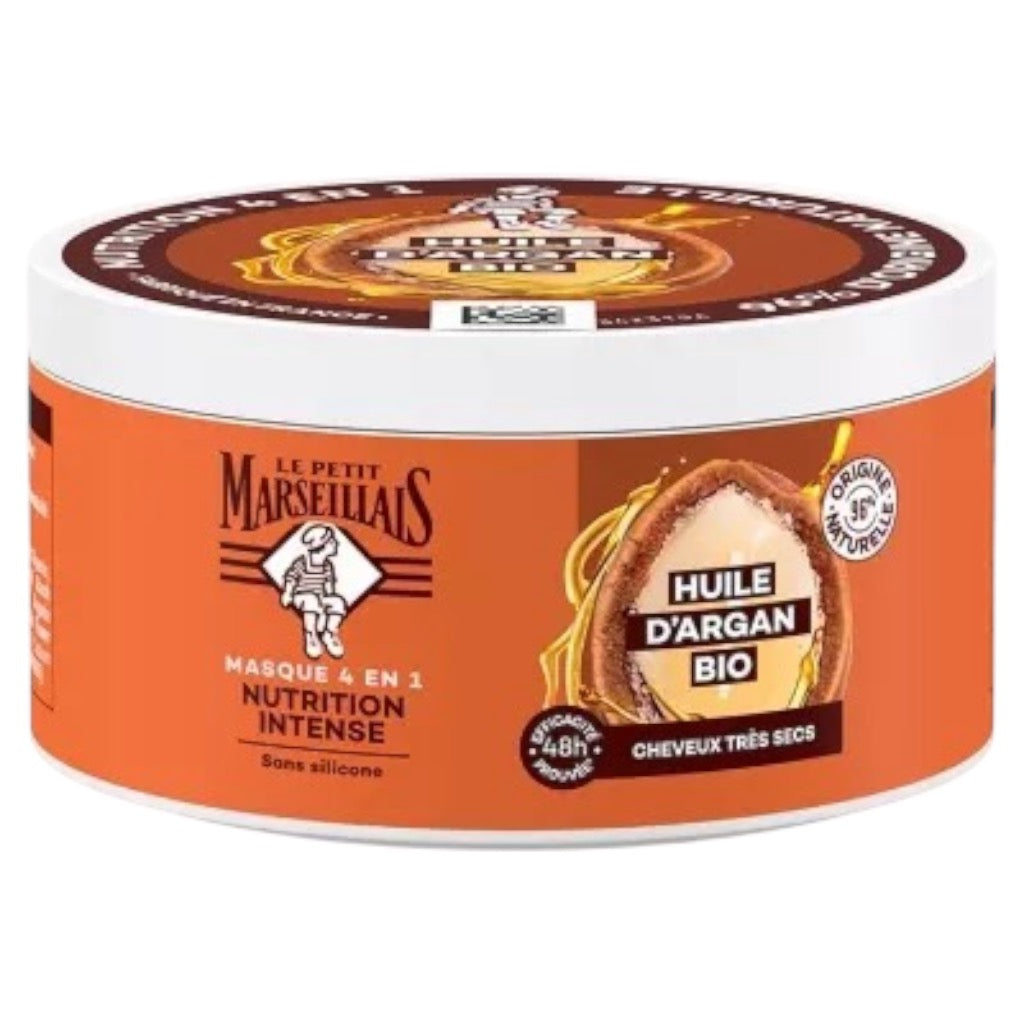 قناع لو بوتي مارسييه المغذي للشعر الجاف والتالف بخلاصة الآذريون والأرغان