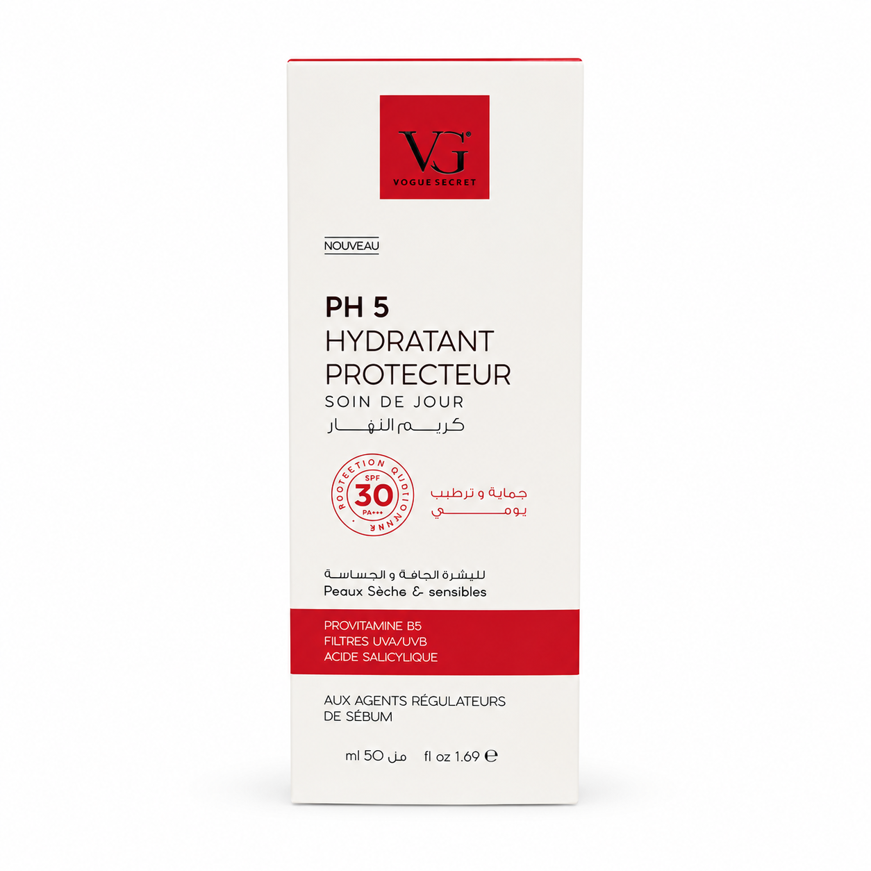 Vogue Secret Crème Hydratante Protectrice Ph 5 –