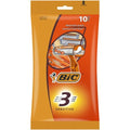 Bic 3 Sensitive Rasoirs Jetables Pour Homme 3 Lames Pour Un Rasage Plus Doux