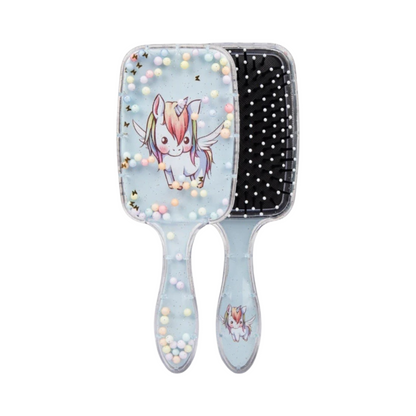 Brosse à cheveux Cartoon Mermaid Princess Hair Brush Print Air Cushion Massage Comb