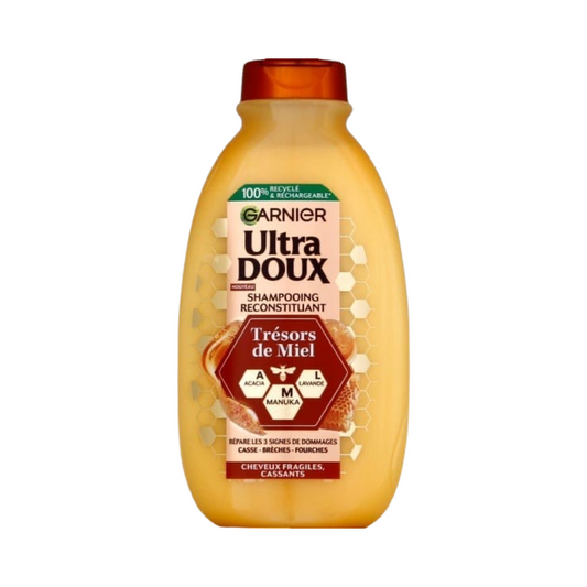 Ultra Doux Shampoing Reconstituant Cheveux Fragiles Trésors De Miel