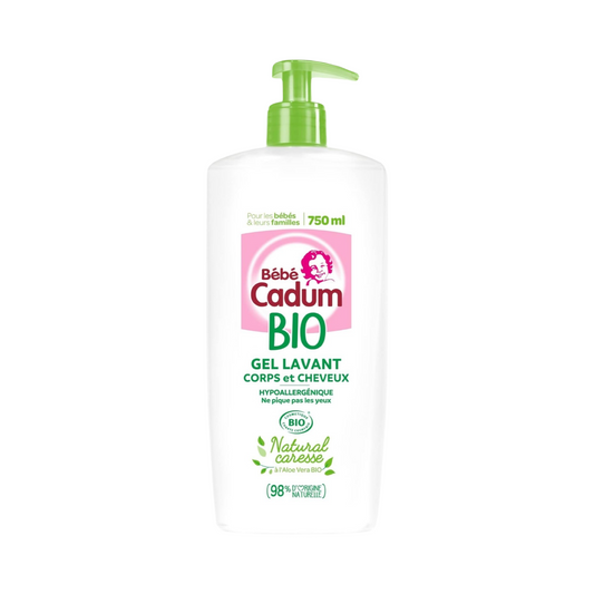 Gel Lavant Corps & Cheveux Bio Natural Caresse