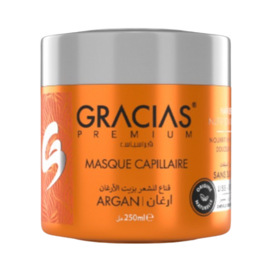 Gracias Masque capillaire à l'huile d'Argan