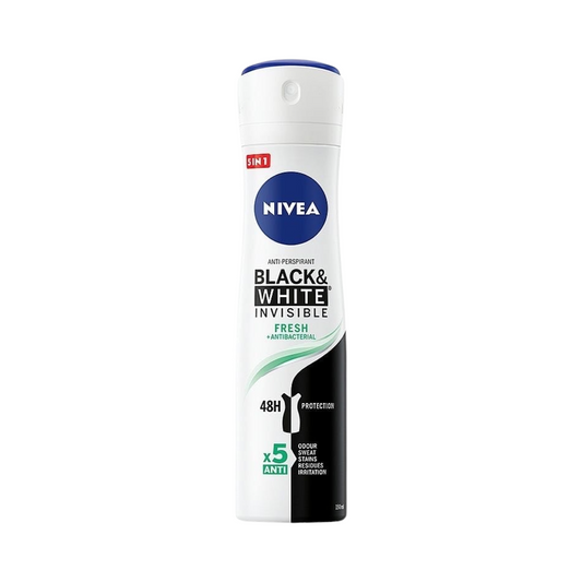 NIVEA Déodorant Femme Black & White Invisible Pure Anti-Transpirant
48H