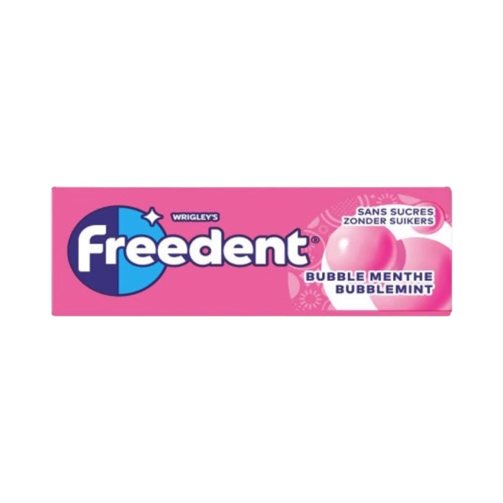 Freedent Bubble Menthe – Chewing-gum Sans Sucres