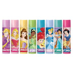 مجموعة مرطبات الشفاه ليب سماكر لحفلات أميرات ديزني للأطفال، مستوحاة من أميرات ديزني، بتأثير شفاف طبيعي