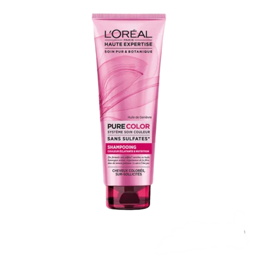 L'oréal Paris Haute Expertise Soin Pur & Botanique Pure Color Syste Soin Couleur Sans Sulfates Shampoing