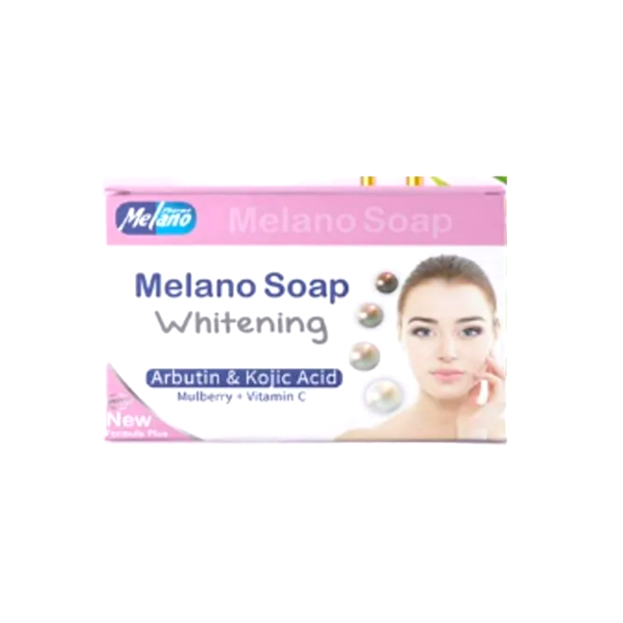 Melano Soap Whitening Arbutin & Kojic Acid Mulberry+Vitamin C