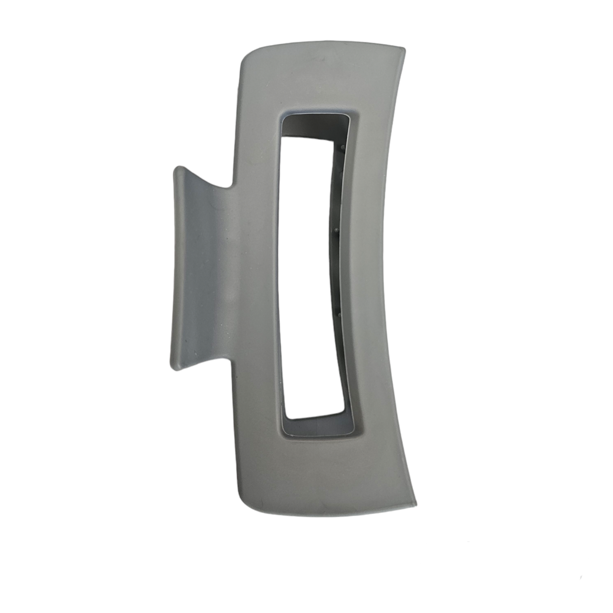 مشابك شعر مربعة غير لامعة كبيرة الحجم، قطعة واحدة، غير قابلة للانزلاق، ثبات قوي