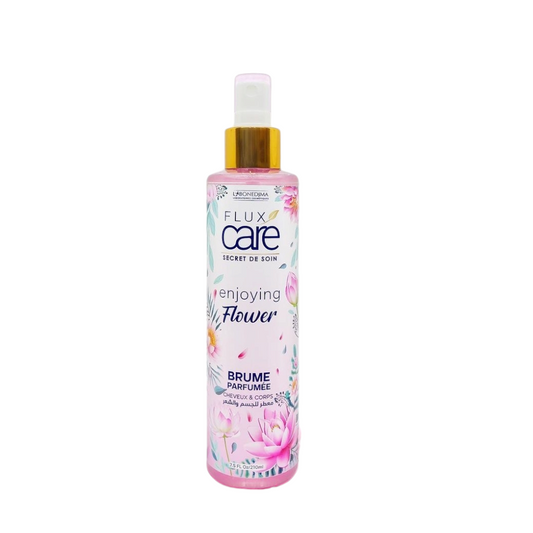 Flux Care Secret De Soin Bmume parfumée dneveux corps enjoying flower