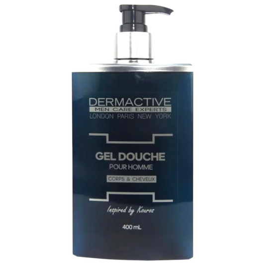 Dermactive London Paris New York Gel Douche Pour Homme Corps & Cheveux Lnspired By Kouros