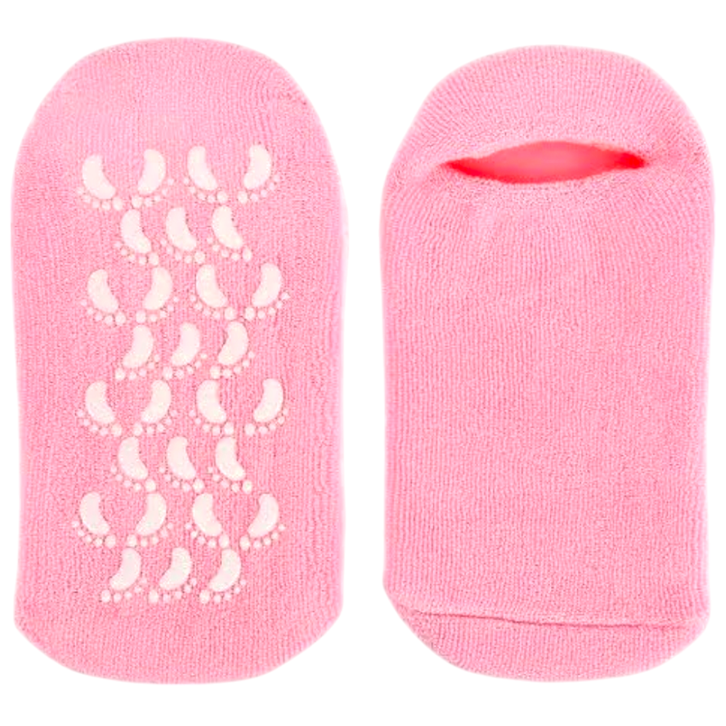 Chaussettes De Gel De Spa En Silicone Soin Des Pieds Hydratant