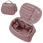 Trousse De Maquillage En Pu Pour Femme, Trousse De Toilette