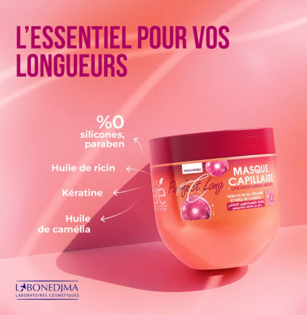 سر العناية بـ Flux Care 2 الاستخدامات قبل الشامبو والقناع Pevbect Long