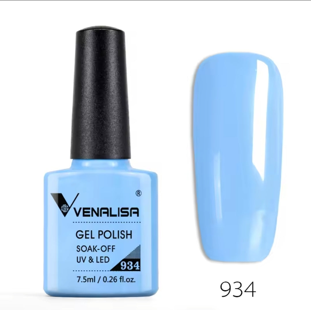 طلاء أظافر جل فيناليسا VIP1 60 لونًا شبه دائم، قطعة واحدة