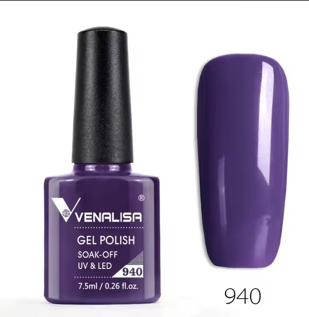 طلاء أظافر جل فيناليسا VIP1 60 لونًا شبه دائم، قطعة واحدة