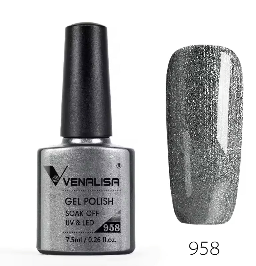 طلاء أظافر جل فيناليسا VIP1 60 لونًا شبه دائم، قطعة واحدة