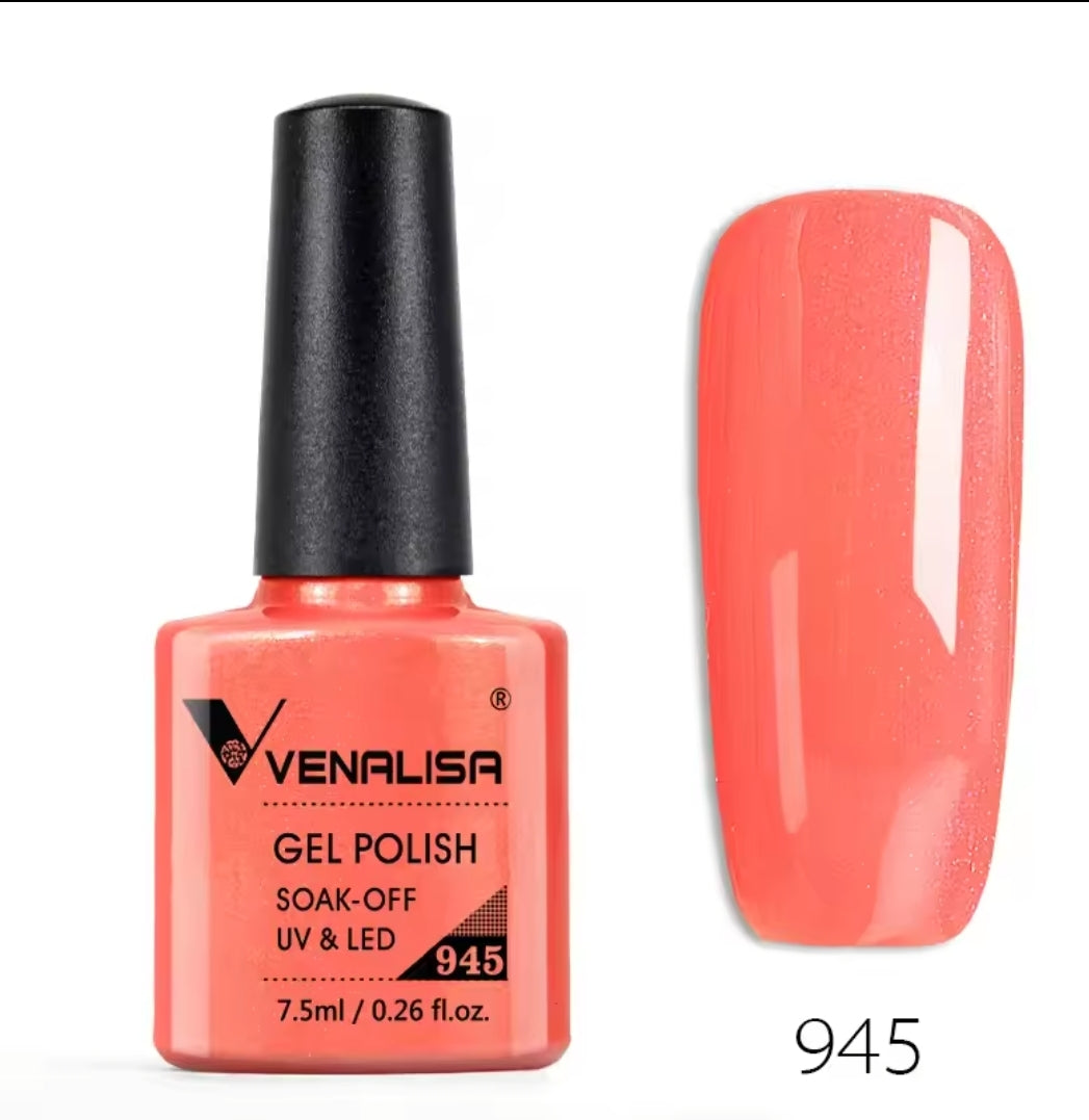 طلاء أظافر جل فيناليسا VIP1 60 لونًا شبه دائم، قطعة واحدة