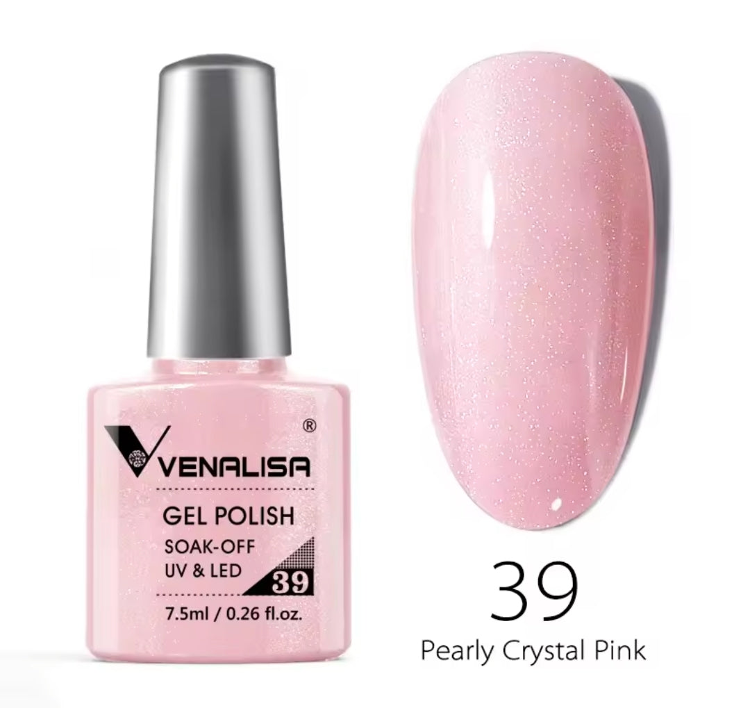 طلاء أظافر Venalisa Vip2 شبه دائم، 60 لونًا، جل UV، قطعة واحدة