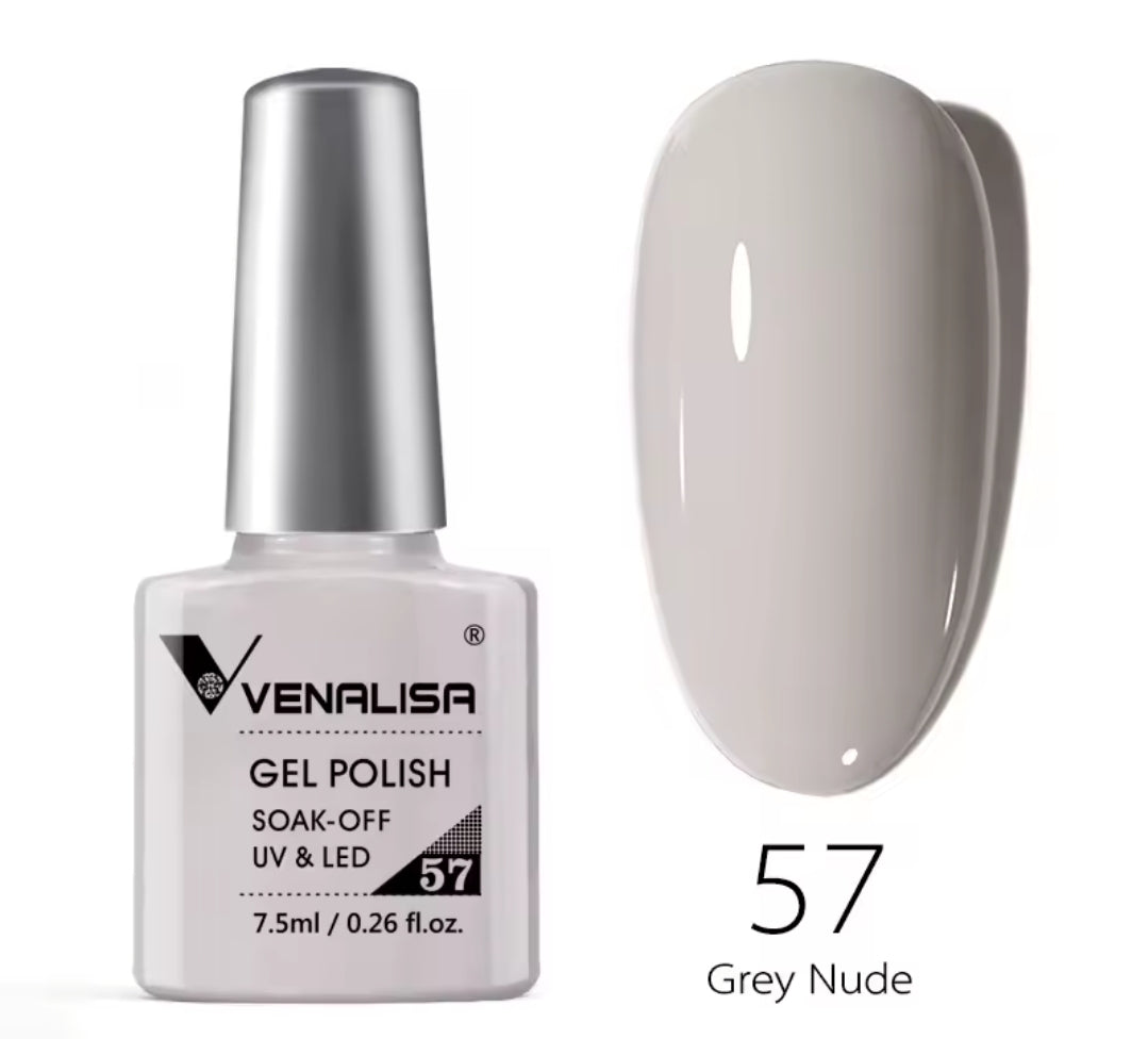 طلاء أظافر Venalisa Vip2 شبه دائم، 60 لونًا، جل UV، قطعة واحدة