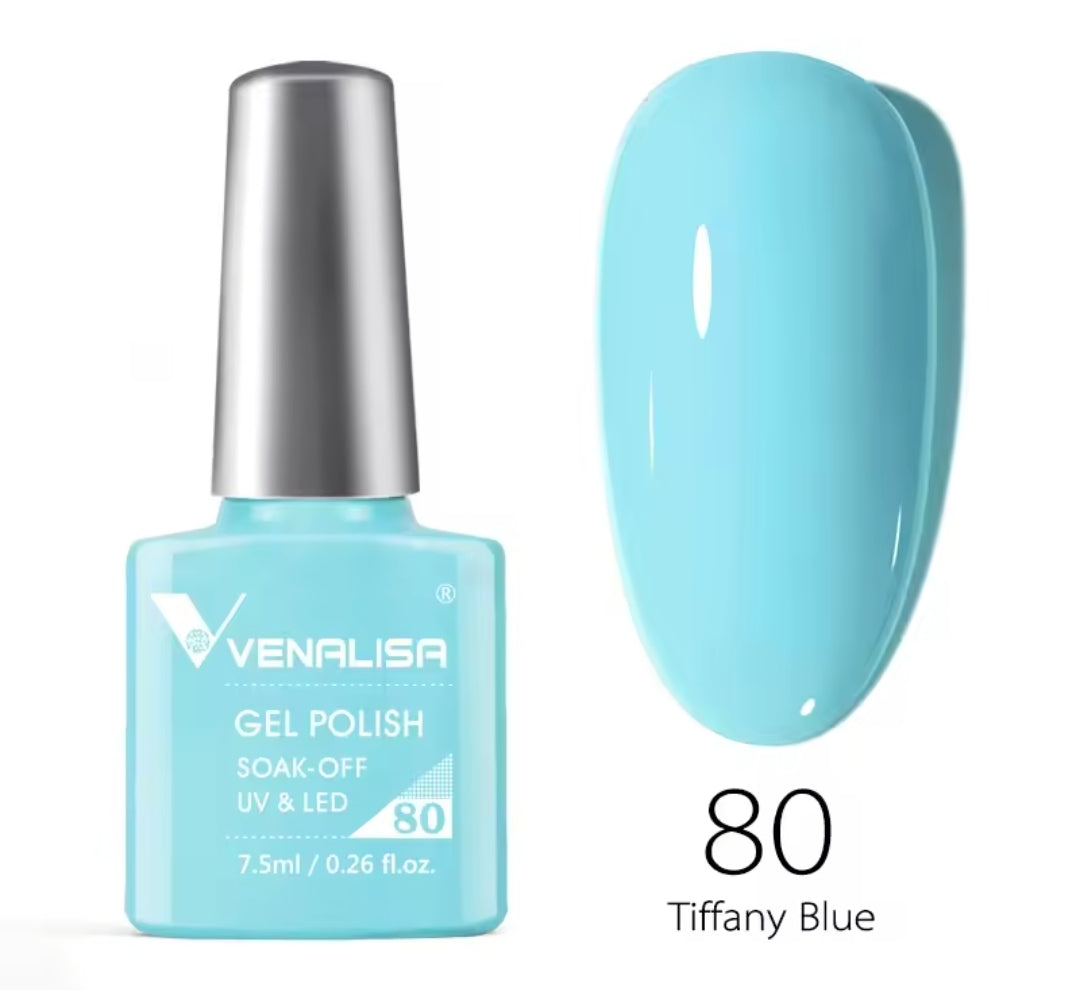 طلاء أظافر Venalisa Vip2 شبه دائم، 60 لونًا، جل UV، قطعة واحدة