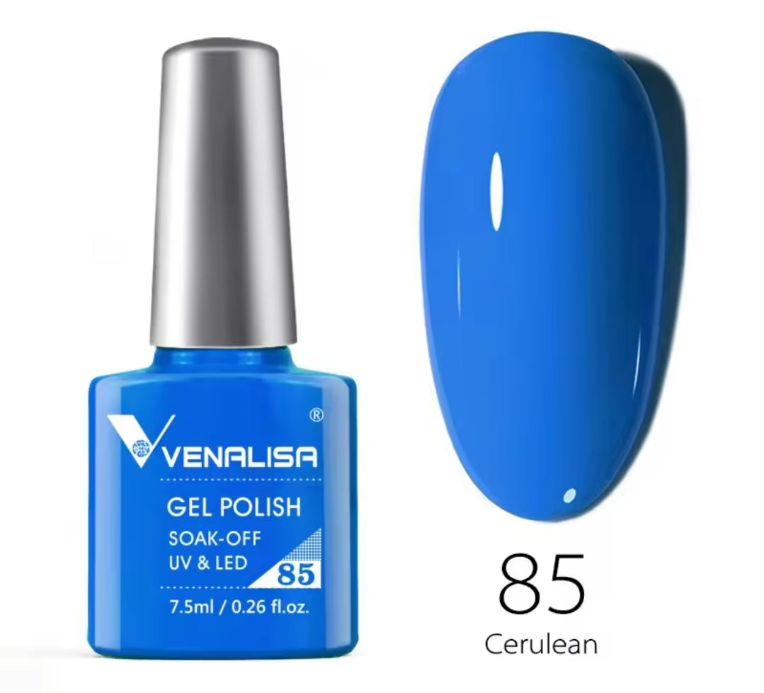 طلاء أظافر Venalisa Vip2 شبه دائم، 60 لونًا، جل UV، قطعة واحدة