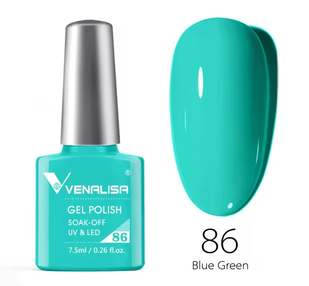 طلاء أظافر Venalisa Vip2 شبه دائم، 60 لونًا، جل UV، قطعة واحدة