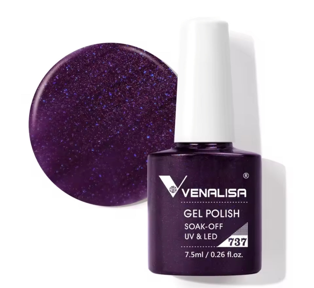 Venalisa Vip3 60 Couleurs Uv Gel Vernis À Ongles Semi-Permanent 1Pc