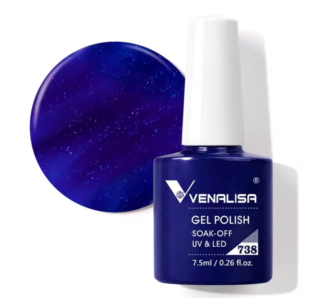 Venalisa Vip3 60 Couleurs Uv Gel Vernis À Ongles Semi-Permanent 1Pc
