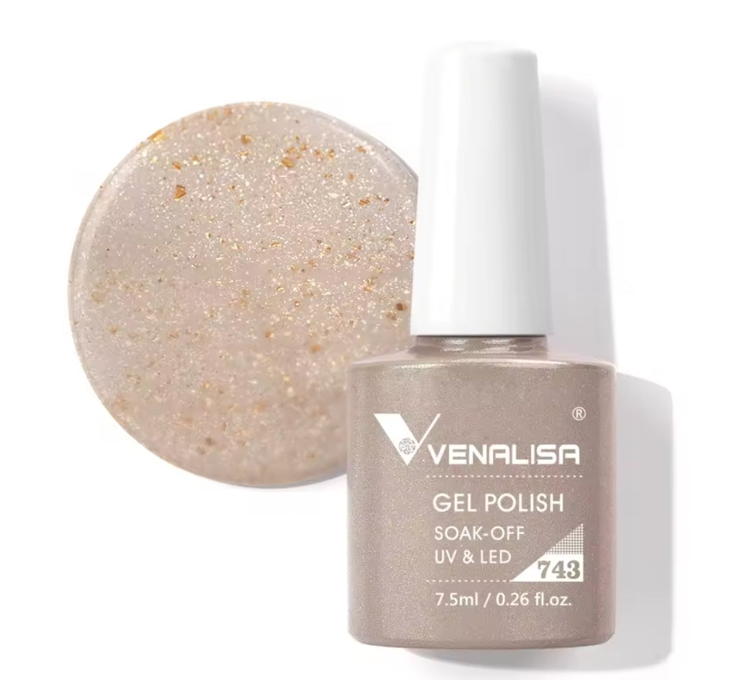Venalisa Vip3 60 Couleurs Uv Gel Vernis À Ongles Semi-Permanent 1Pc