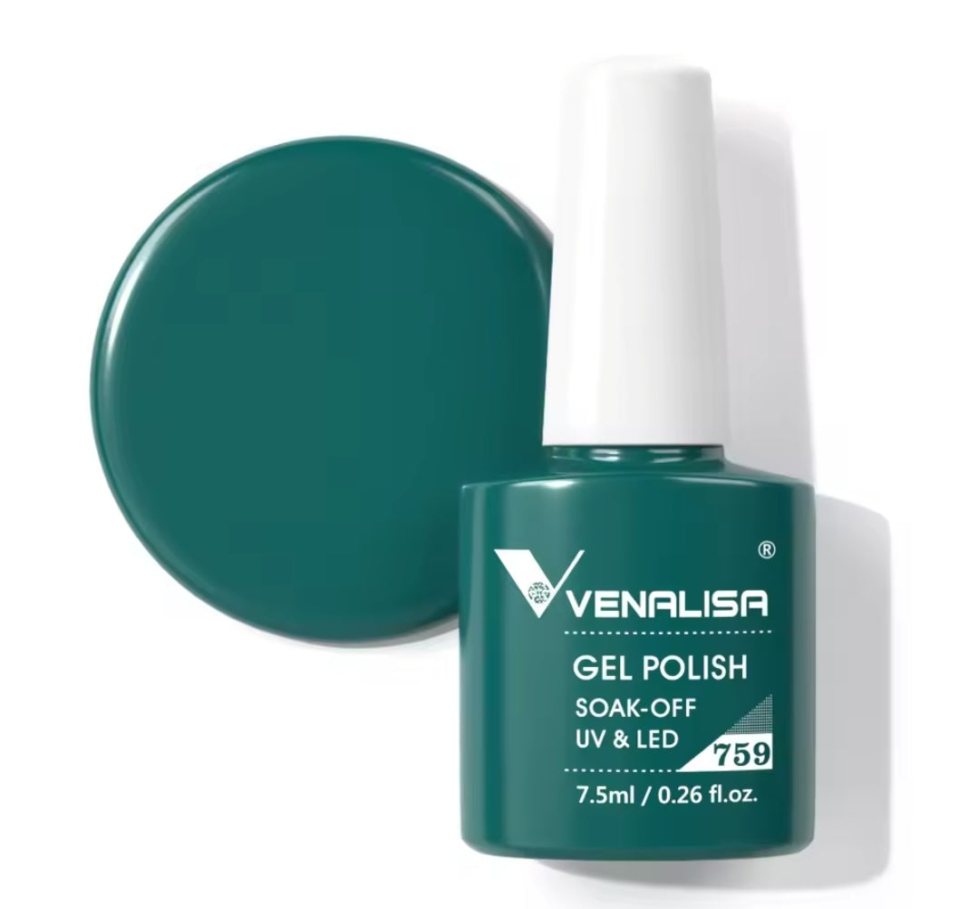 Venalisa Vip3 60 Couleurs Uv Gel Vernis À Ongles Semi-Permanent 1Pc