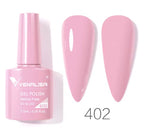 طلاء أظافر Venalisa Vip4 شبه دائم، 60 لونًا، جل UV، قطعة واحدة