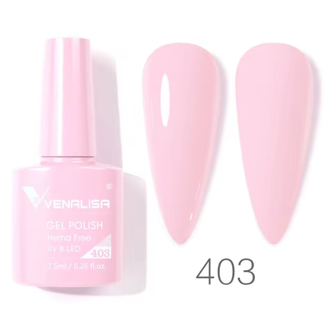 طلاء أظافر Venalisa Vip4 شبه دائم، 60 لونًا، جل UV، قطعة واحدة