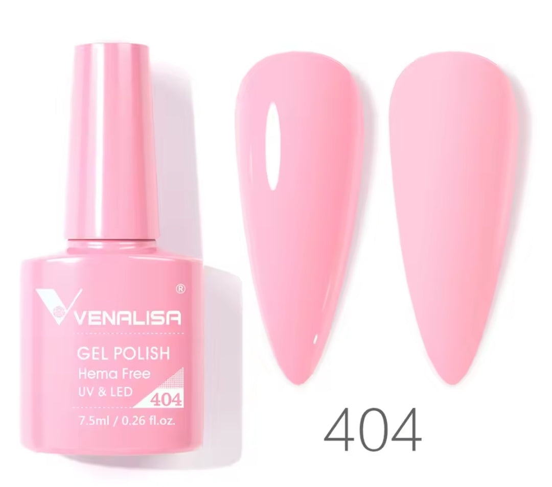 طلاء أظافر Venalisa Vip4 شبه دائم، 60 لونًا، جل UV، قطعة واحدة