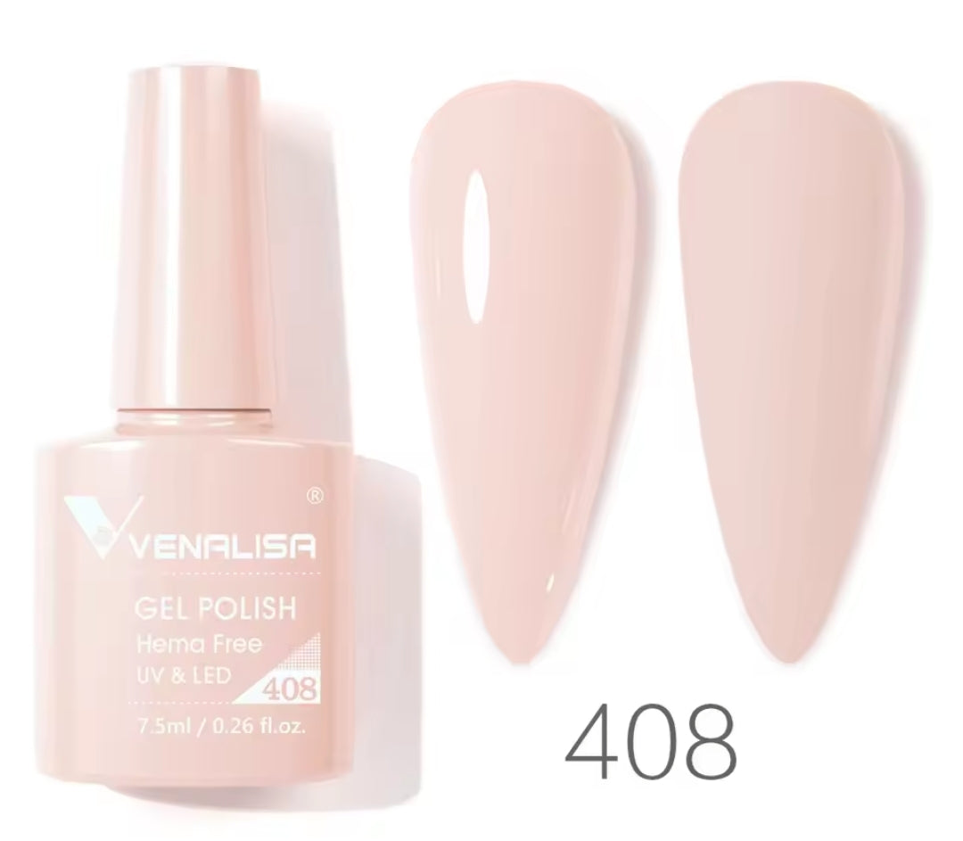 طلاء أظافر Venalisa Vip4 شبه دائم، 60 لونًا، جل UV، قطعة واحدة