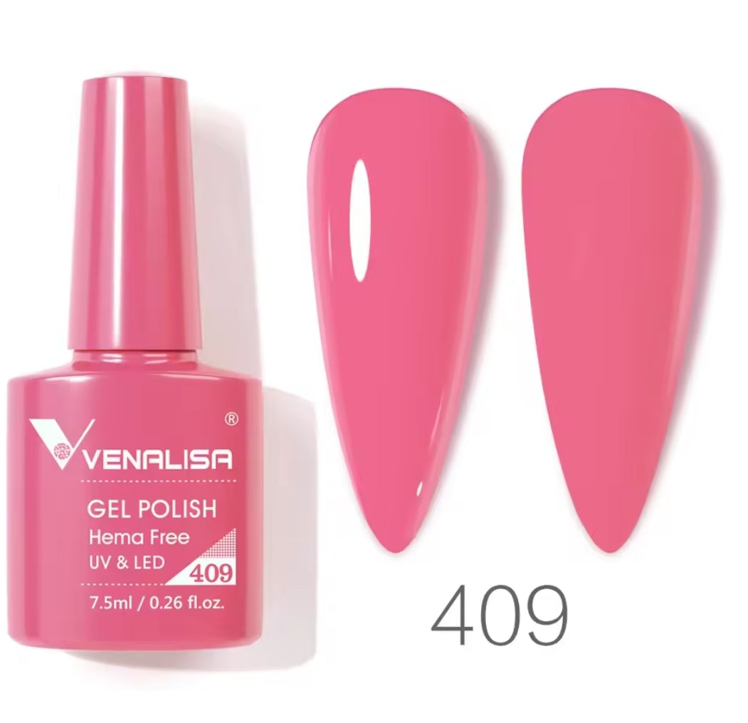 طلاء أظافر Venalisa Vip4 شبه دائم، 60 لونًا، جل UV، قطعة واحدة