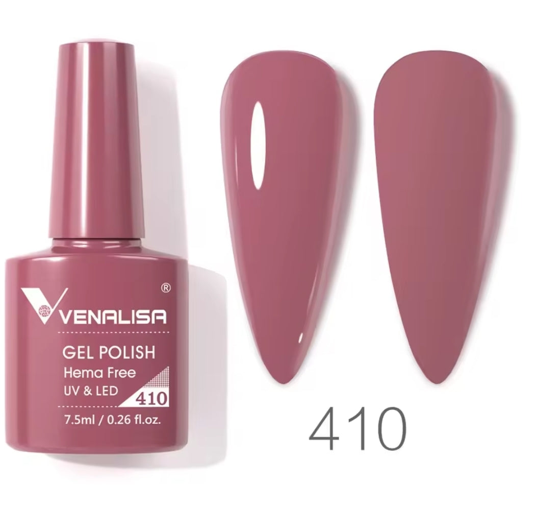 طلاء أظافر Venalisa Vip4 شبه دائم، 60 لونًا، جل UV، قطعة واحدة