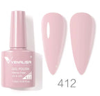 طلاء أظافر Venalisa Vip4 شبه دائم، 60 لونًا، جل UV، قطعة واحدة
