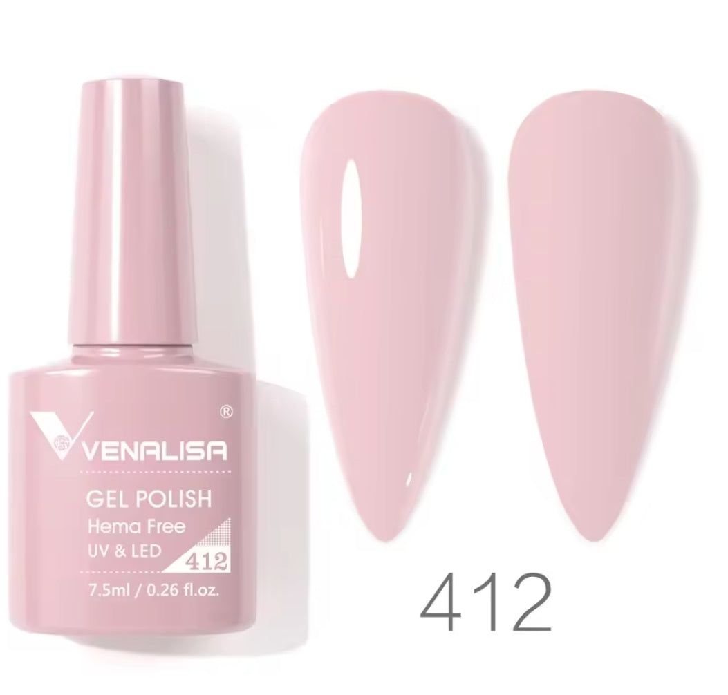 طلاء أظافر Venalisa Vip4 شبه دائم، 60 لونًا، جل UV، قطعة واحدة