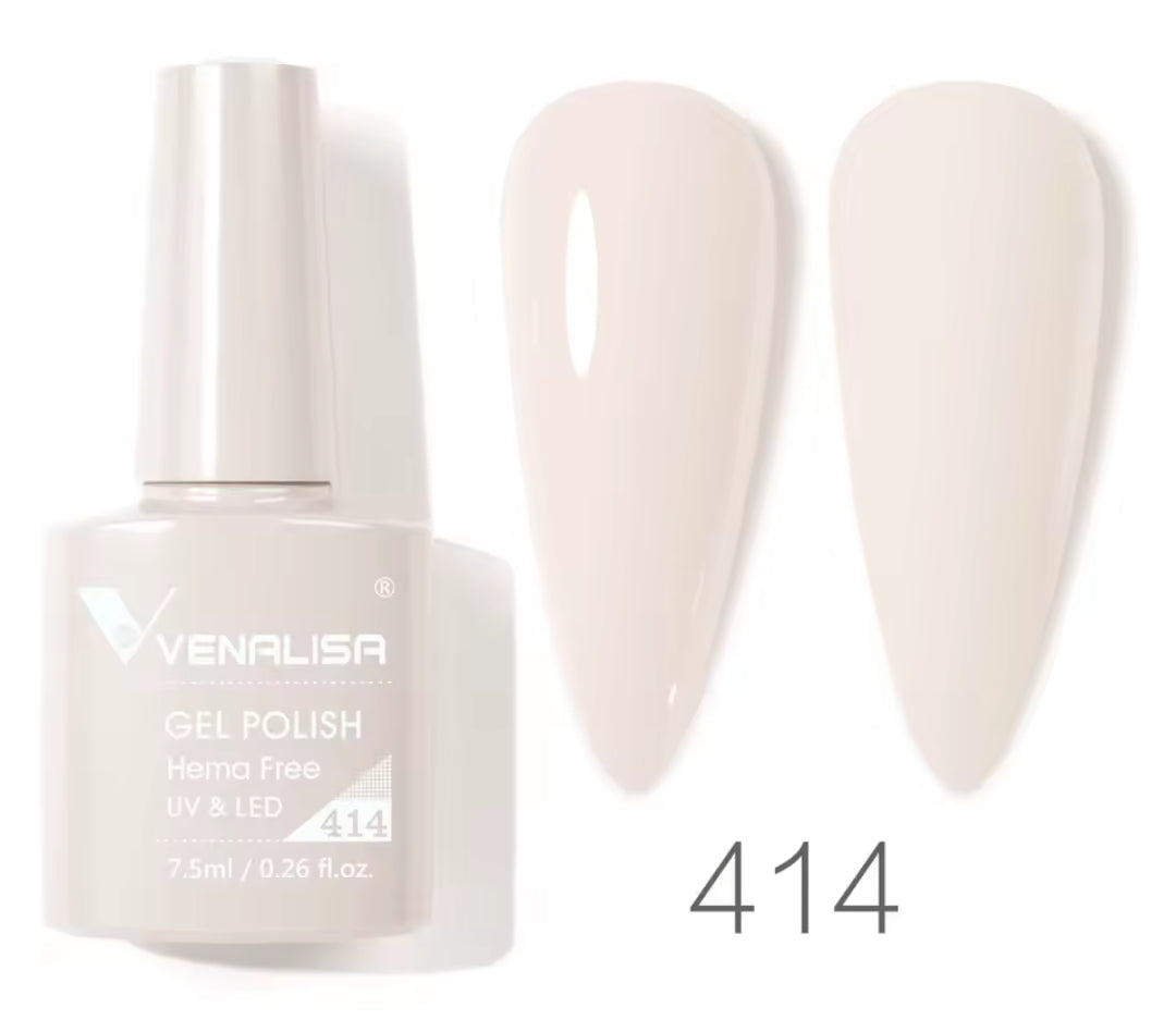 طلاء أظافر Venalisa Vip4 شبه دائم، 60 لونًا، جل UV، قطعة واحدة