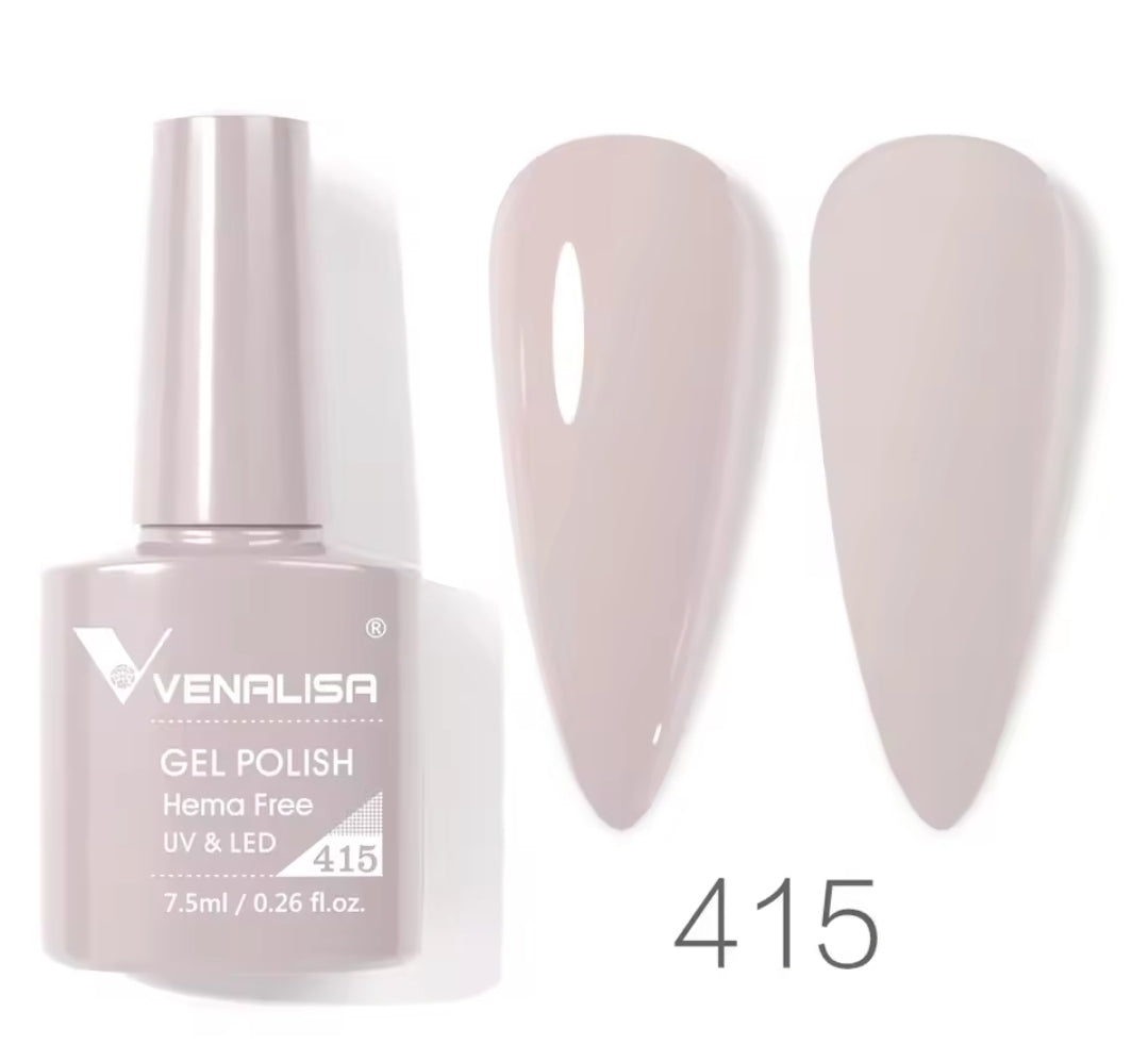 طلاء أظافر Venalisa Vip4 شبه دائم، 60 لونًا، جل UV، قطعة واحدة