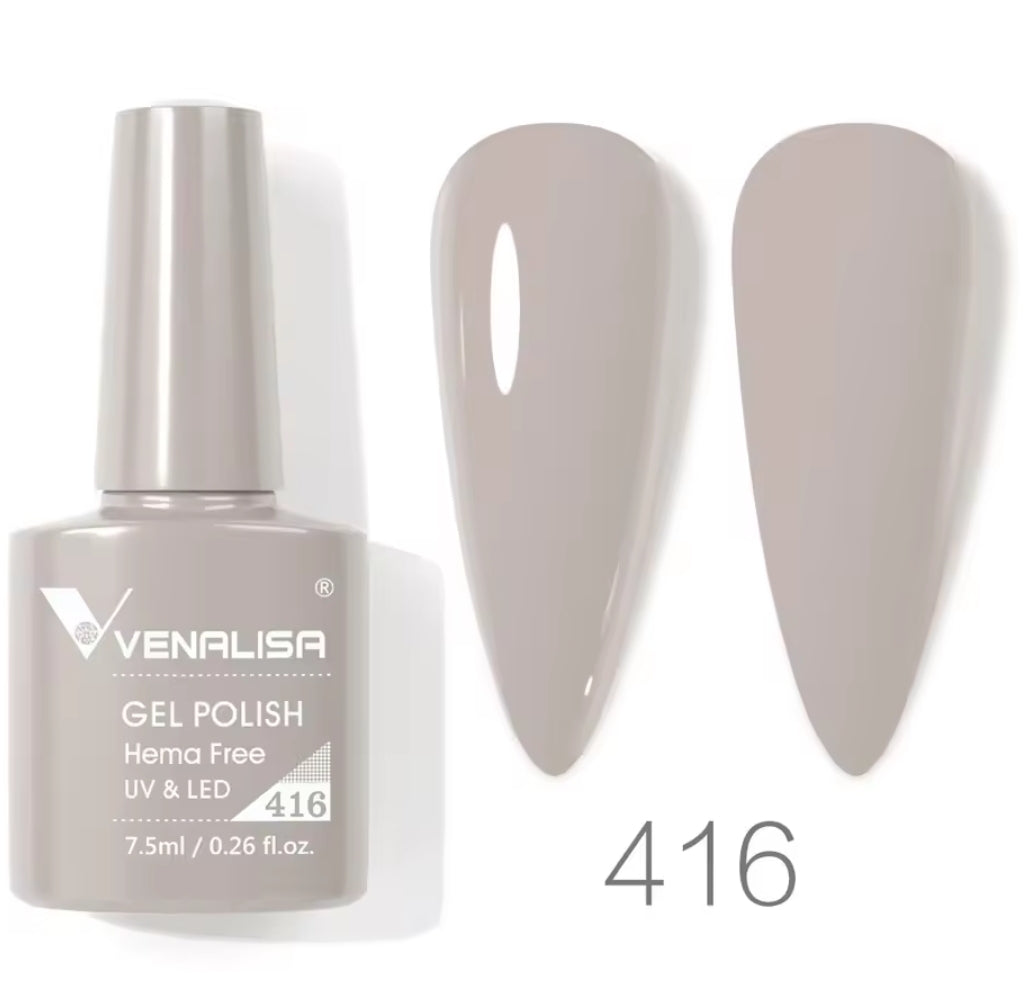 طلاء أظافر Venalisa Vip4 شبه دائم، 60 لونًا، جل UV، قطعة واحدة