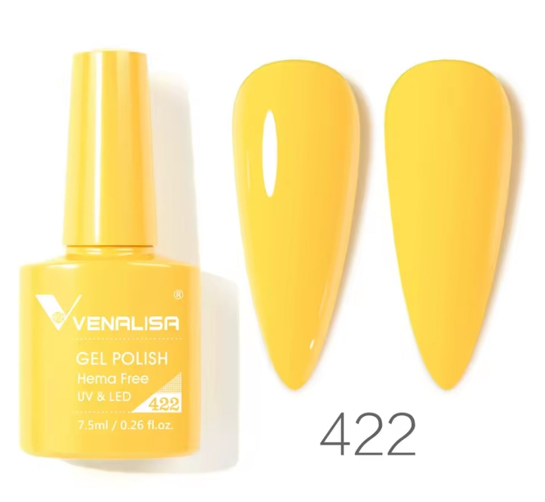 طلاء أظافر Venalisa Vip4 شبه دائم، 60 لونًا، جل UV، قطعة واحدة